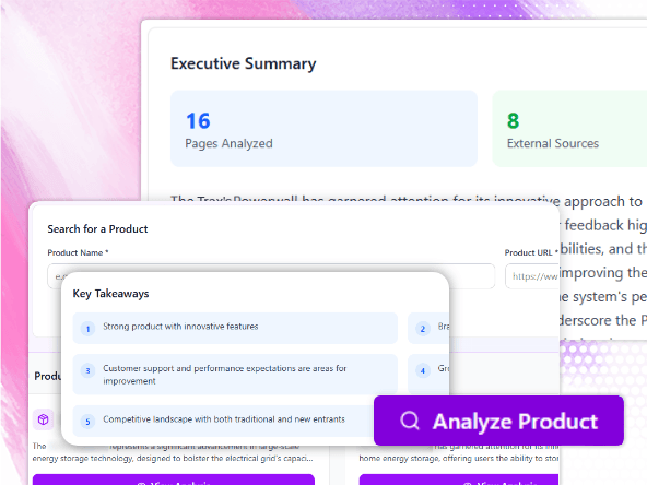Market and category analysis